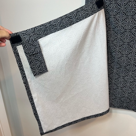 RipSkirt Hawaii Womens Wrap Skirt Black Pearl Batik Length 2 Swim Cover Up Sz XL - Picture 4 of 11